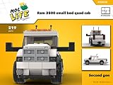 Pickup Boom Train Instruction Only Moc Lego English Edition