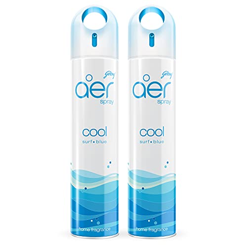 Spray | Room Freshener for Home & Office - Cool Surf Blue | Pack of 2 (220 ml each)| Long-Lasting Fragrance