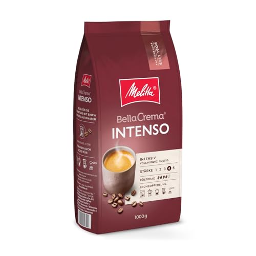 (-33%) Melitta BellaCrema Intenso, Kaffeebohnen, Stärke 4/5, 1KG