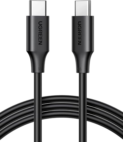 Cabo UGREEN USB-C 60W: Conexão Rápida ⚡