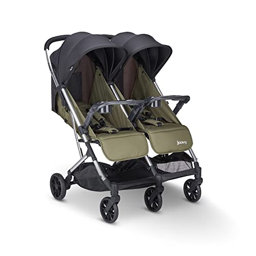Joovy Kooper X2 Double Stroller A double stroller that has sturdy, removable trays and separate