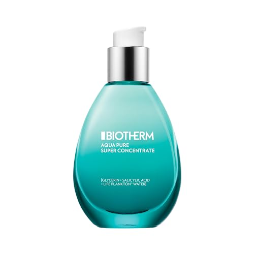 (-31%) Biotherm Aqua Pure Super Concentrate Tagespflege, erfrischende Creme für eine hydratisierte Haut, mit Life Plankton und Salicylsäure, Gesichtscreme für ein verfeinertes und reines Hautbild, 50 ml