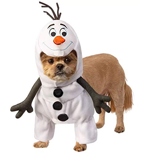 Disney Frozen: Olaf Pet Costume for For Dogs or Cats by Rubies, Small