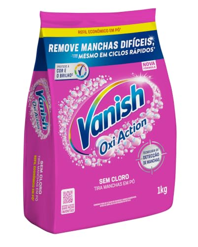 Tira manchas Vanish em pó Oxi Action para Roupas Coloridas 1,2kg