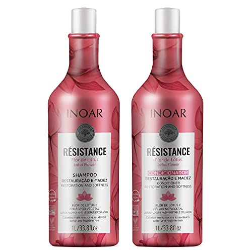 Shampoo Condicionador Inoar Resistance Lotus