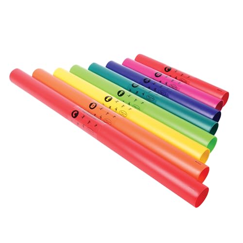 Constructive Playthings Boomwhackers Music Tubes, C to C Scale Musical Sound Tube, Classroom Instruments for Kids, Diato