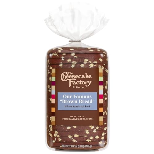 The Cheesecake Factory "Brown Bread" Sweet Wheat & Oat Sandwich Loaf, 17.7 Oz