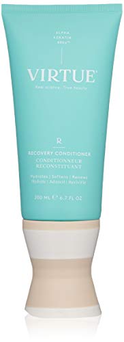 VIRTUE Recovery Conditioner with Keratin Hydrates, Softens, and Renews Damaged Hair, Sulfate Free, Color Safe