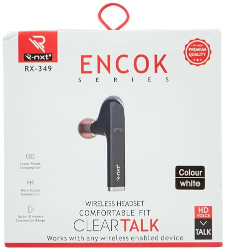 Rx-349 Encok Series,in-Ear,Wireless,Black