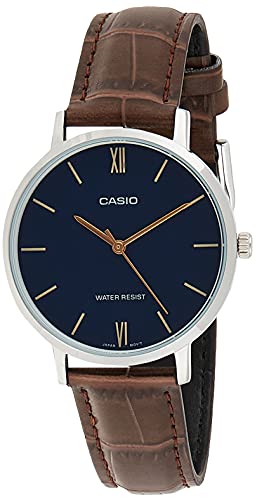 Analog Blue Dial Women's Watch-LTP-VT01L-2BUDF (A1629)