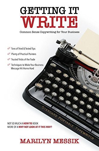 Getting it Write book cover