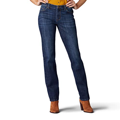 Women's Relaxed Fit Straight Leg Jean, Bewitched, 14