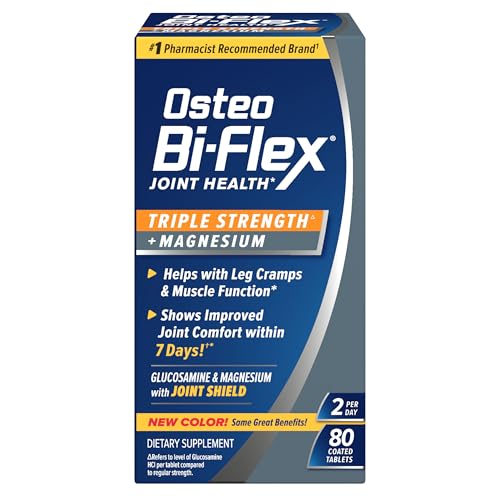 Osteo Bi Flex Triple Strength Glucosamine Supplement With Magnesium