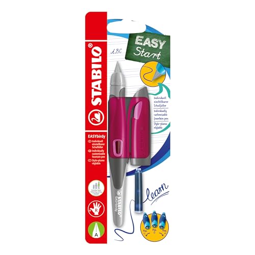 (-27%) STABILO - Ergonomischer Schulfüller für Rechtshänder - EASYbirdy