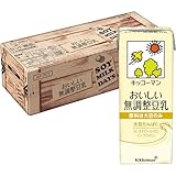 【Amazon.co.jp限定】 キッコーマン おいしい無調整豆乳 SOYMILK DAYS 200ml×30本