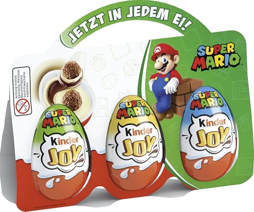 (-25%) Kinder Joy - Überraschungsei - Design kann variieren - 3 kinder Joy à 20 g