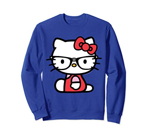 Hello kitty Nerd Glasses Sweatshirt Sweatshirt