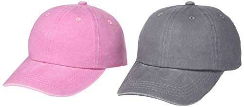 Eohak Kids Distresed-Washed Baseball Hat Infant Toddler Baby Boy Girl Hats Distresed for 2-8 Years