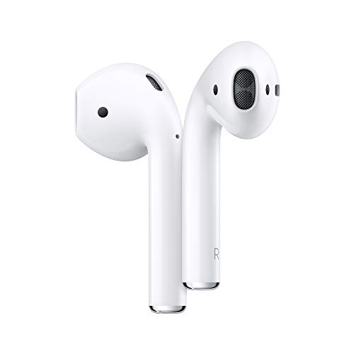 Apple AirPods (2nd Generation) Wireless Ear Buds, Bluetooth Headphones with Lightning Charging Case Included, (MV7N2HN/A)