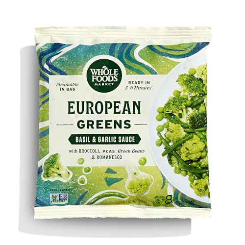 Whole Foods Market European Greens Vegetable Blend 12 Oz