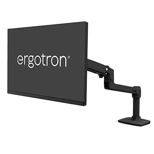 Ergotron LX Single Monitor Arm — Fits up to 34", Full Range of Motion