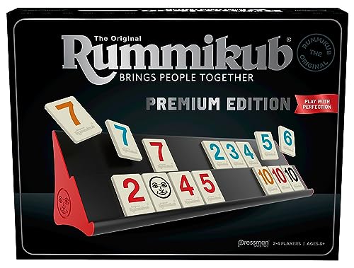 Rummikub Premium Edition By Pressman Features Racks Large Number