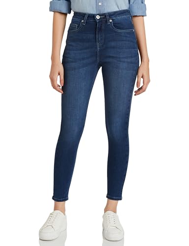 Amazon Brand - Symbol Women's Skinny Fit Jeans (High Rise | Ankle Length | Stretchable Fabric) (Available in Plus Sizes)