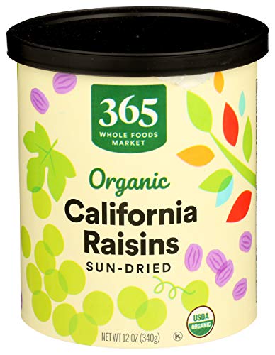 365 by Whole Foods Market, Organic Raisins, 12 Ounce