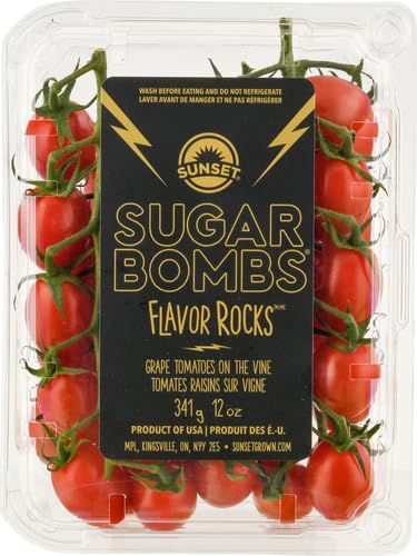 Sunset, Sugar Bombs, Grape Tomatoes On The Vine, 12 oz