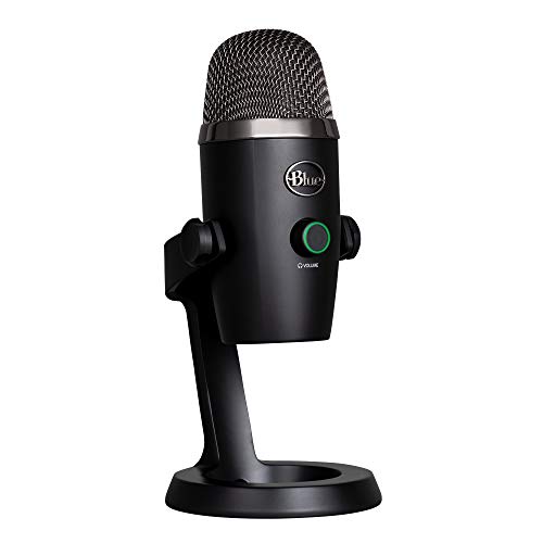 Logitech for CreatorsBlue Yeti Nano USB Microphone for Gaming, Streaming, Podcasting, Twitch, YouTube, Discord, Recordi