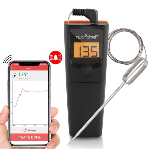 NutriChef Smart Wireless Meat Thermometer Affordable, no-fuss model that does the