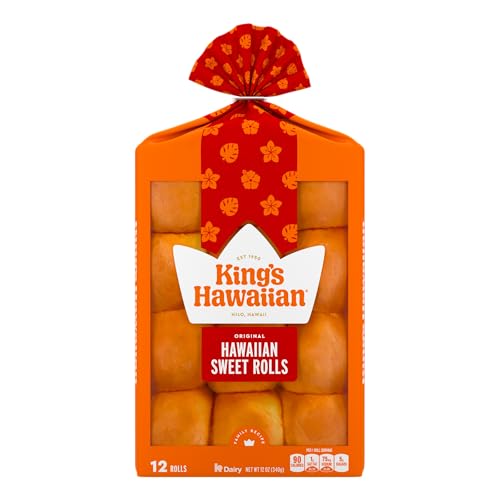 King's Hawaiian Original Hawaiian Sweet Rolls - 12 Count