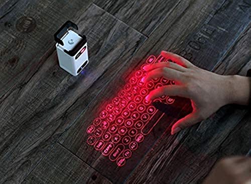 AGS Wireless Laser Projection Bluetooth Virtual Keyboard While
