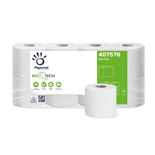 🔥 SELTEN SO GÜNSTIG (-51%) Papernet Bio Tech, 8 Rollen Toilettenpapier, 2-lagig
