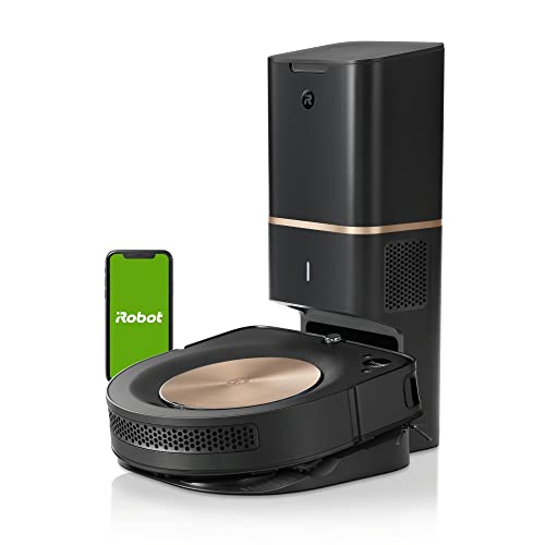 iRobot Roomba s9+ Self Emptying Robot Vacuum - Self-Empty for 60 Days, Detects & Cleans Around Objects in Your Home, Smart Mapping, Powerful Suction, Corner & Edge Cleaning