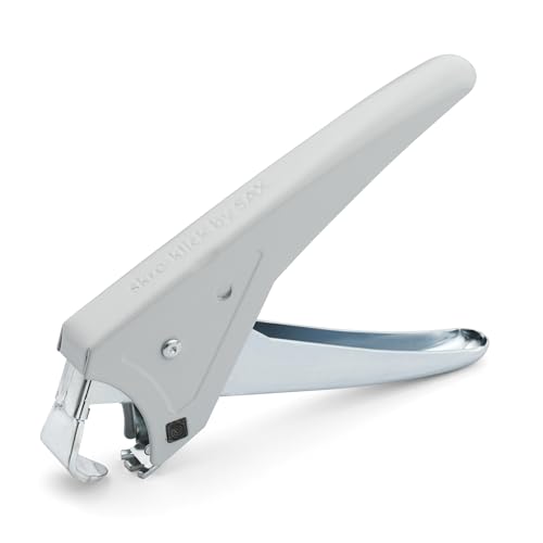 (-27%) SAX Skre-Klick Universal-Enthefterzange in klassischem Lichtgrau - aus robustem Metall für Büro & Privat