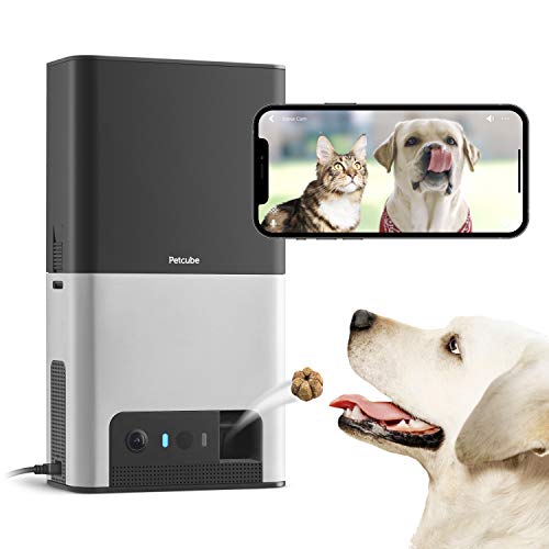 Petcube Bites 2 Pet Camera with Treat Dispenser and Alexa