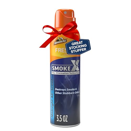 Armor All FRESH fx Smoke X Car Air Freshener, Stocking Stuffers, Midnight Air Scent (3.5 oz)
