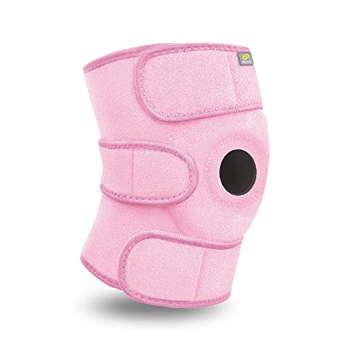 Bracoo Knee Support Brace for Men Women, Adjustable Compression Sleeve Wrap Patellar Pad Tendon - Arthritis Pain, meniscus tear, Injury Recovery, Running, Workout, KS10