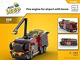 Fire Engine For Airport With Boom Instruction Only Moc Lego English Edition