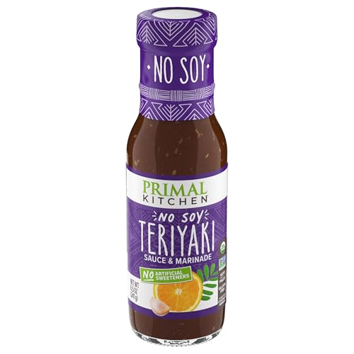 Primal Kitchen Organic No Soy Teriyaki Sauce & Marinade, 8.5 OZ