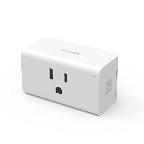 TENDA SP3 (1 Pack) Smart Plug WiFi Outlet Switch, Compatible with Alexa &amp; Google Assistant for Voice Control, Timer 