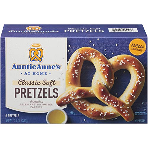 Auntie Anne's Classic Soft Pretzels, 5 Count (Frozen)