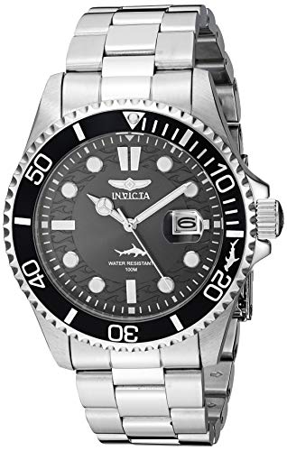 Invicta Men's Pro Diver Quartz Watch, Silver, 30018