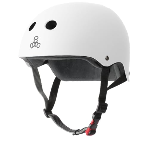 Triple Eight Certified Sweatsaver Helmet for Skateboarding, BMX, Roller Derby, Roller Skating, Inline Skating, Scooter and Bike