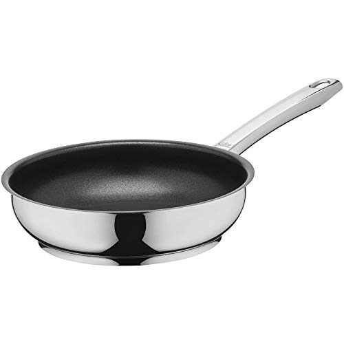 (-52%) Silit Calabria Bratpfanne 20 cm Induktion, Edelstahlpfanne beschichtet, lange Wärmespeicherung, Antihaftbeschichtung, backofenfest, für alle Herdarten geeignet, für schonendes Braten