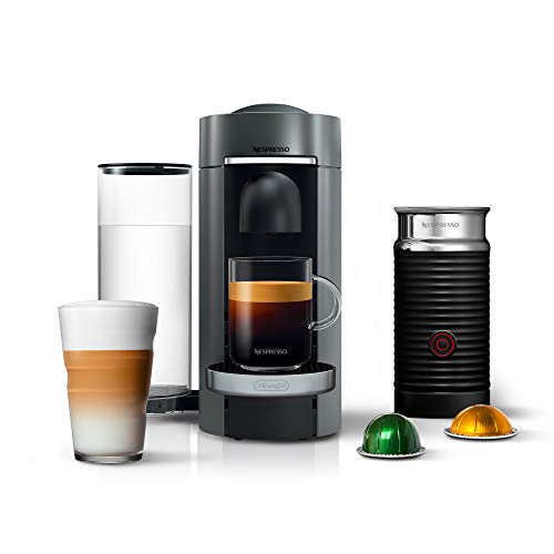 Nespresso VertuoPlus Deluxe Coffee and Espresso Machine by De'Longhi