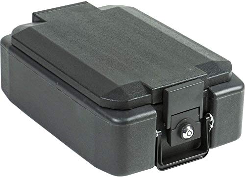 (-30%) Burg-Wächter feuerfeste Dokumentenbox, abschließbar, anschraubbar, aus Kunststoff mit Feuerschutzmaterial, DIN A4, FP 22 K, 10,5 kg, Schwarz