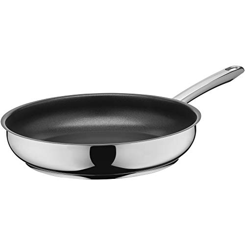 (-59%) Silit Calabria Bratpfanne 28 cm – Induktionsgeeignet, Edelstahl mit langlebiger Antihaftbeschichtung, backofenfest bis 260 Grad, gleichmäßige Wärmeverteilung, gut für schonendes und fettarmes Braten