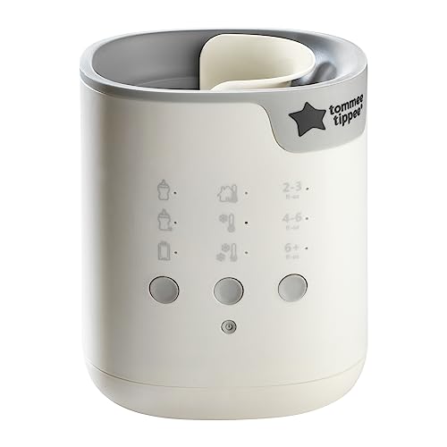 Tommee Tippee Baby Bottle and Food Warmer, Warms Breast Milk, Formula, Jars and Pouches to Body Temperature in Minutes, 